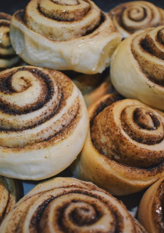 Una foto de Rollos de canela •Cinnamon rolls•