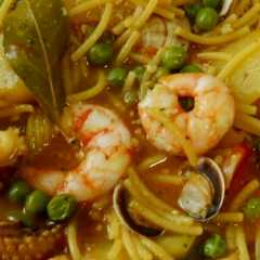Foto principal de Cazuela de fideos (con pescado y marisco)
