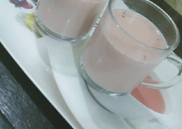 Simple Way to Prepare Homemade Pink tea