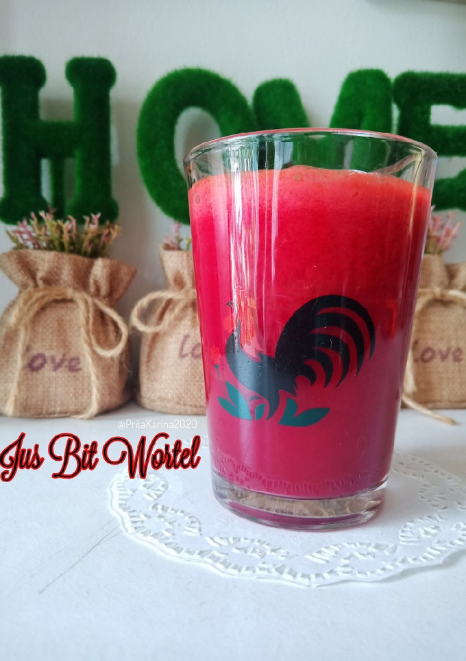 Foto resep Jus Bit Wortel