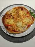 Kövön sütött pizza pizzasütőben gluténmentesen