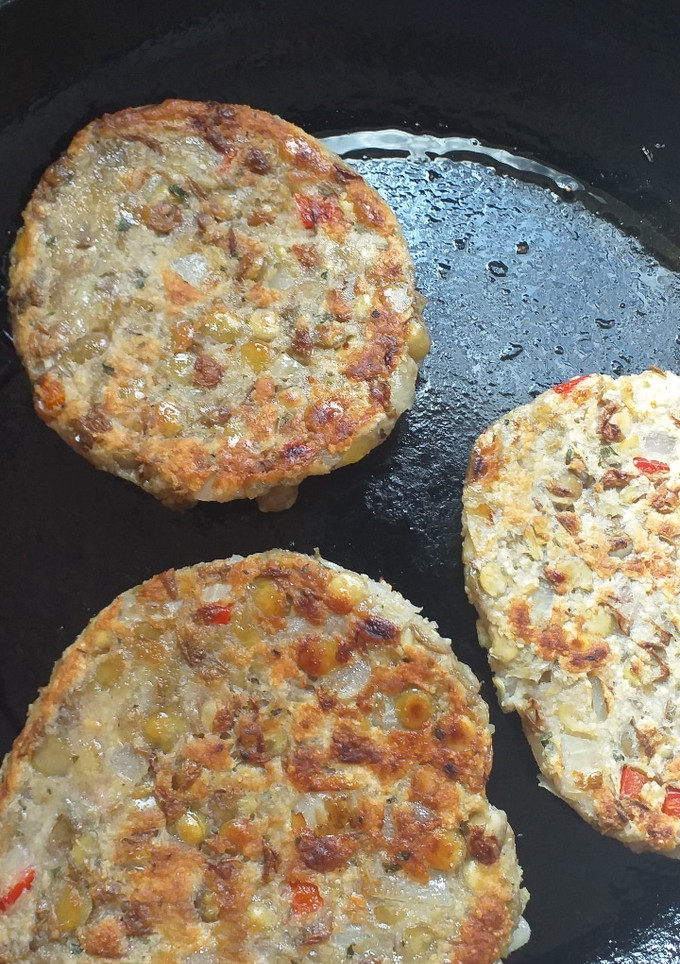 Una foto de Medallones de lentejas