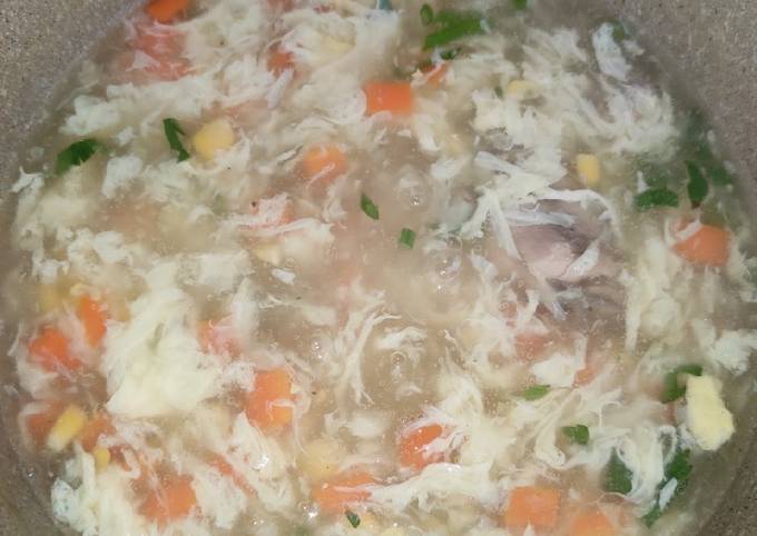 Bagaimana Membuat Sup jagung kepiting kw 😆 yang Bikin Ngiler