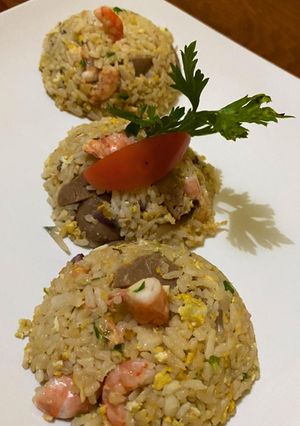 Foto resep Nasi goreng udang