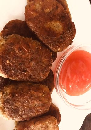 A picture of Hash brown potatoes#breakfast#themechallenge.