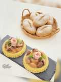 Tartelette de polenta aux champignons