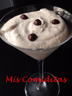 Una foto de Mousse de chirimoya