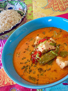 Una foto de Curry Massaman de pollo