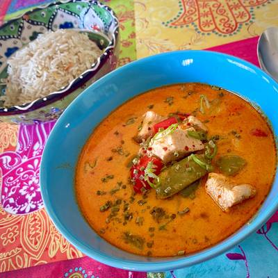 Curry Massaman de pollo Receta de Josemi CilantroYHierbabuena- Cookpad