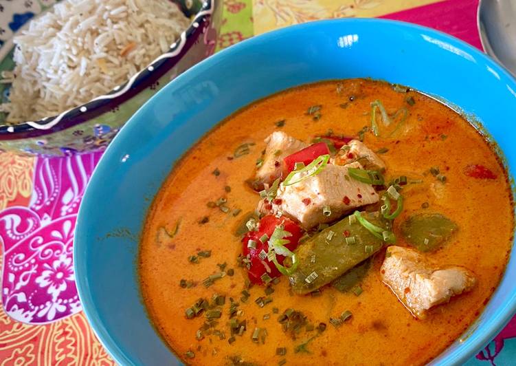 Curry Massaman de pollo