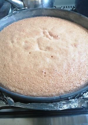 Una foto de Bizcocho Básico de 3 ingredientes