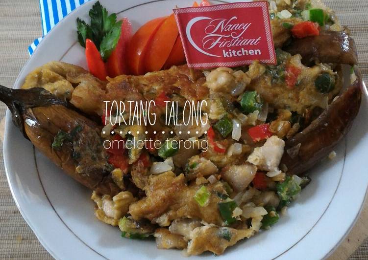 Bagaimana Menyiapkan Tortang Talong Babi-Omelet Terong Anti Gagal