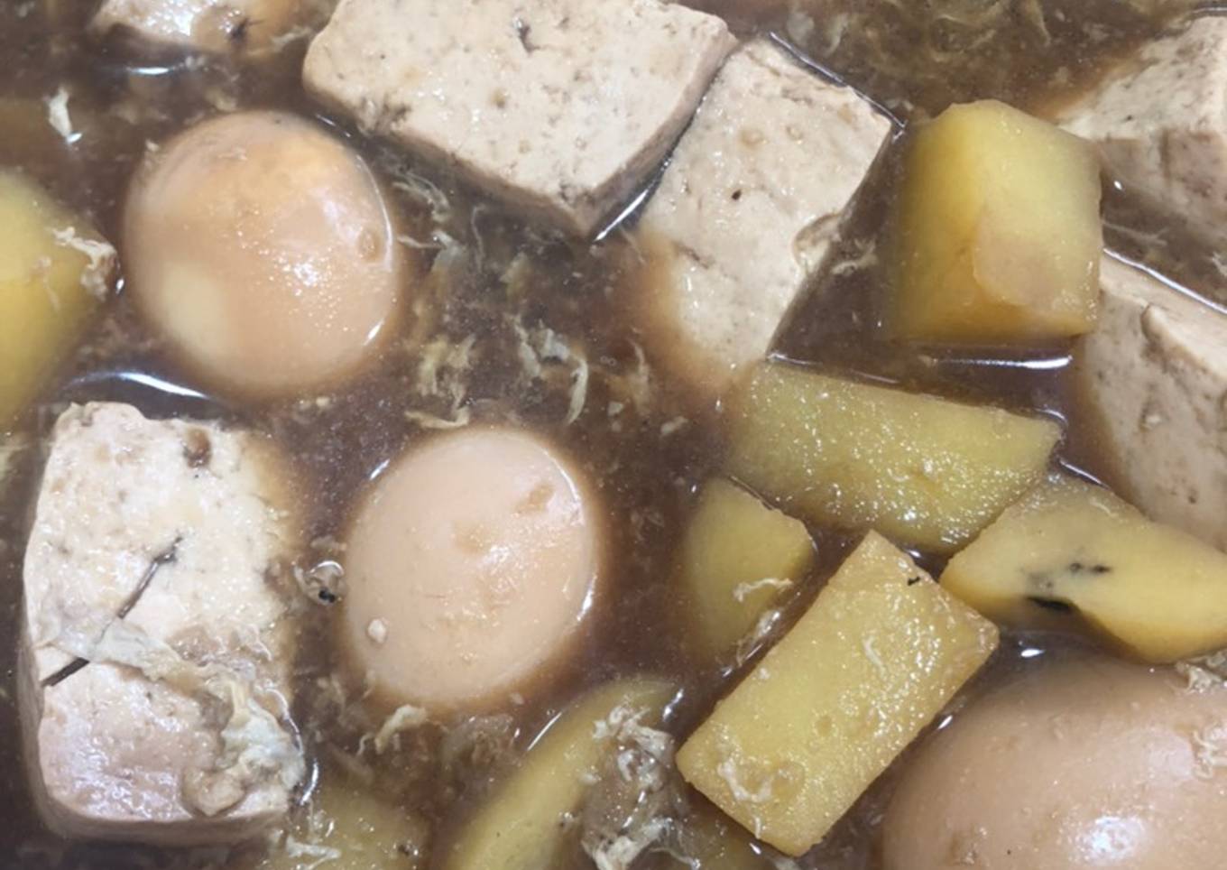 Semur Tahu Kentang Telur