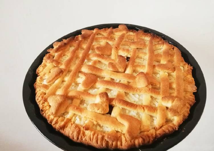 Crostata alla ricotta e cioccolato