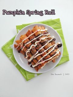 Foto resep Pumpkin Spring Roll