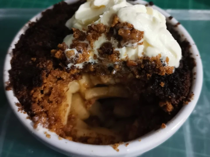 How To Make Quick n&amp;#39; Easy Airfried Apple Crumble which Delicious