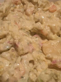 A picture of Corned Beef & Potato Salad.
