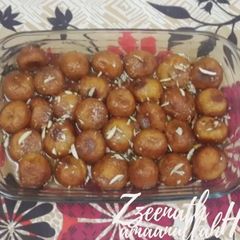 A picture of Milk Powder Gulab Jamuns.
