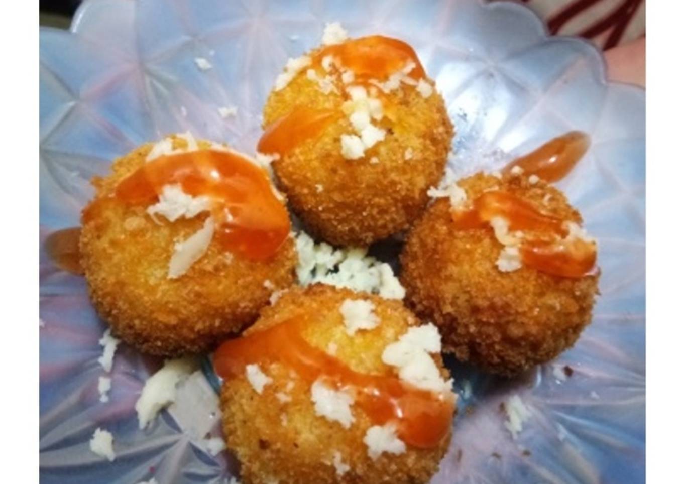 Cara Gampang Membuat Bola kentang lumer Anti Gagal
