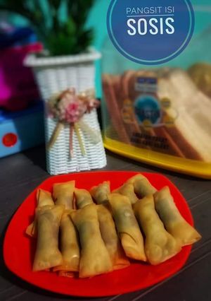 Foto resep Pangsit isi sosis