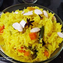 A picture of Veg pulav.