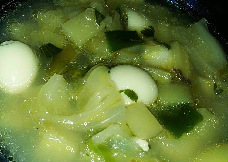 #99. Sayur sop telur puyuh #99. Sayur sop telur puyuh