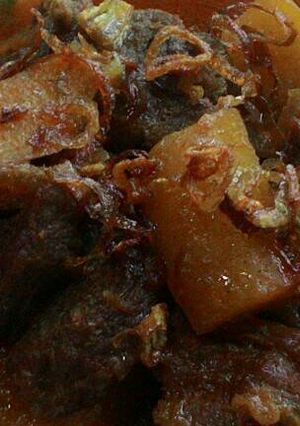 Foto resep Kerengsengan daging kentang