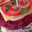 Vegburguer de remolacha enriquecida con Agua de Mar