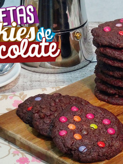 Foto principal de Galletas cookies de chocolate