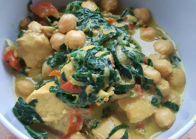 Les Meilleures Recettes de Curry de poulet et légumes