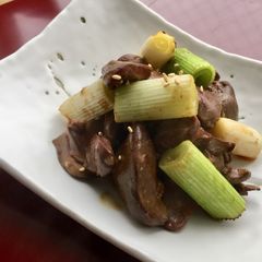 A picture of Japanese Miso Chicken Liver.