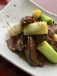 A picture of Japanese Miso Chicken Liver.