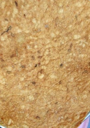 A picture of Aloo Papad.