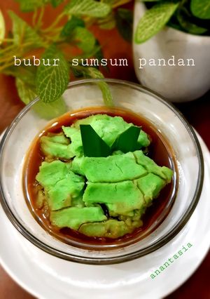 Foto resep Bubur sumsum pandan
