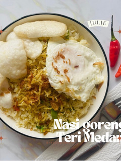 Foto resep 42. Nasi Goreng Teri Medan