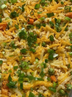 Foto de Arroz de Couve Flor no forno