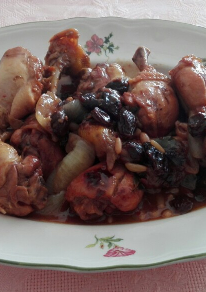 Una foto de Pollo rustido