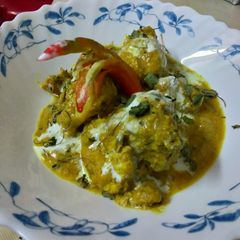 A picture of Malai chicken.