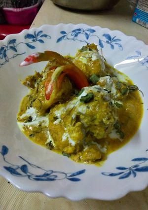 A picture of Malai chicken.