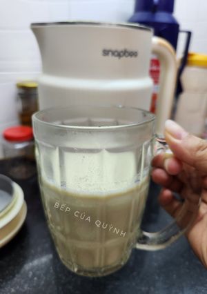 Hình của món Sữa đậu nành lá dứa.