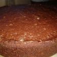 Bizcochuelo de pera y chocolate