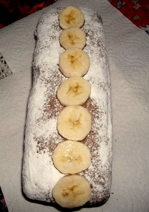 Una foto de Budin de banana