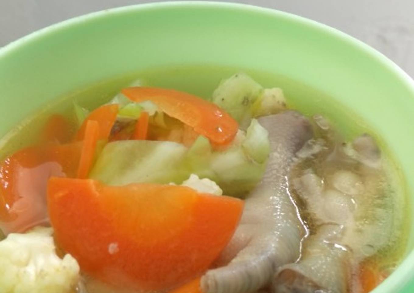 Sop Ceker simpel