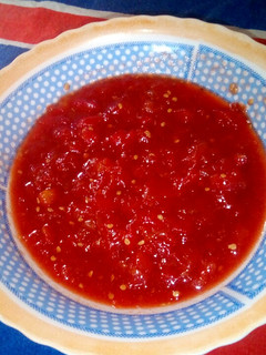 Una foto de Dulce de tomate