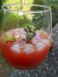 Cocktail de vodka y zumo de tomate (Bloody Mary)