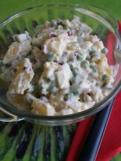 Majonézes krumplisaláta recept fotója