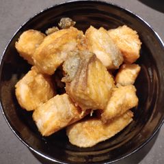 A picture of Crispy Fried Salmon.