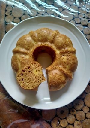 Foto resep Bolu pisang cinnamon kukus fluffy
