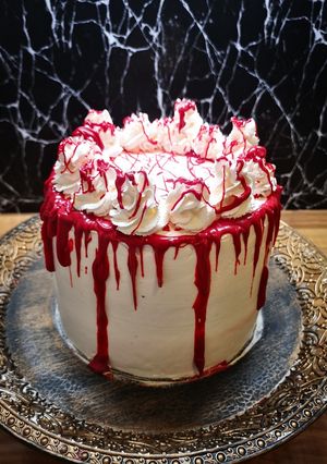 Halloweeni horror torta Picipiros Konyhájából recept fotója