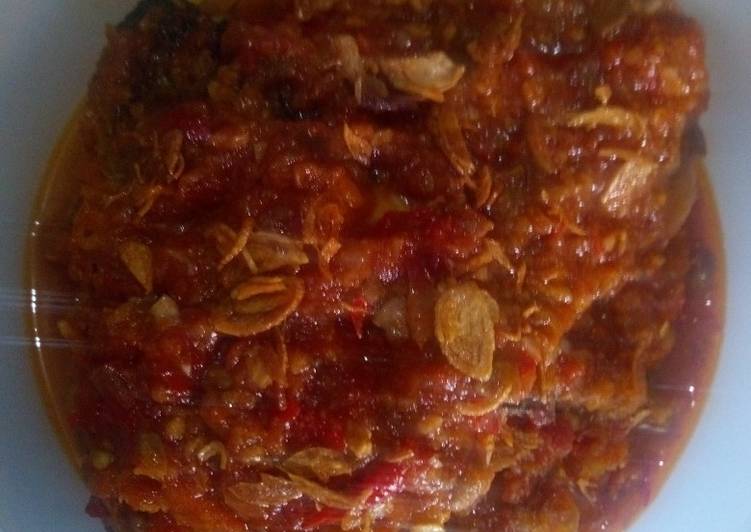 Cara mudah meracik Ikan mas sambal tauco yang sempurna